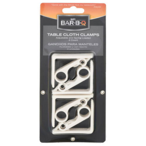 Mr. Bar-B-Q Table Cloth Clamps