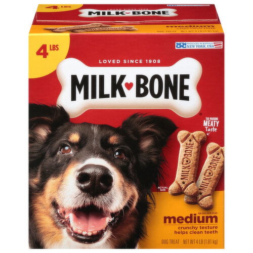 Milk-Bone for Dogs Over 20 Lbs Medium Dog Treat