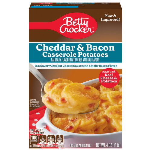 Betty Crocker Cheddar & Bacon Casserole Potatoes