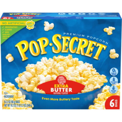 Pop Secret® Extra Butter Microwave Popcorn