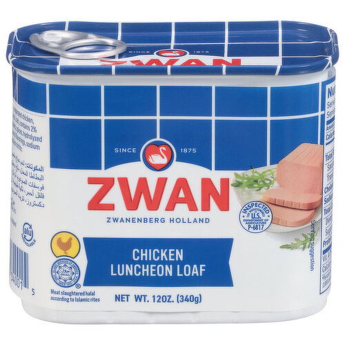 Zwan Luncheon Loaf, Chicken