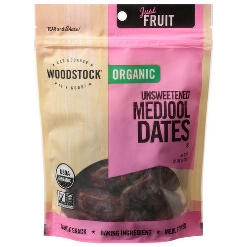 Woodstock Madjool Dates, Unsweetened