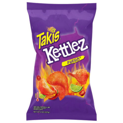 Takis Kettlez Potato Chips, Fuego
