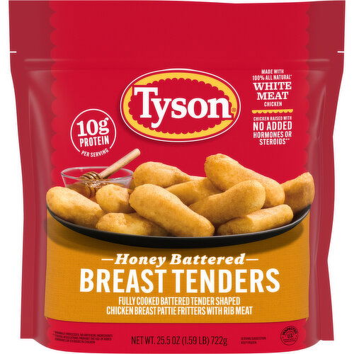 Tyson Frozen Honey Battered Breast Tenders