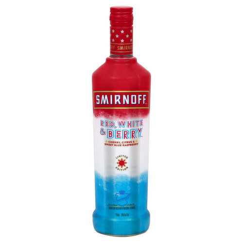 Smirnoff Vodka, Red, White & Berry