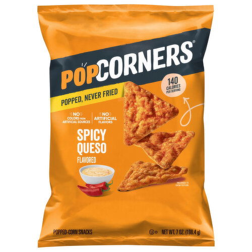 PopCorners Spicy Queso Flavored Popped-Corn Snacks