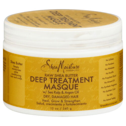 Shea Moisture Deep Treatment Masque, Raw Shea Butter