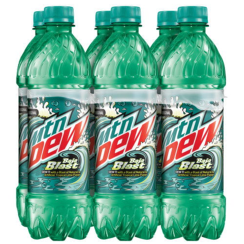 Mtn Dew Baja Blast Baja Blast Soda