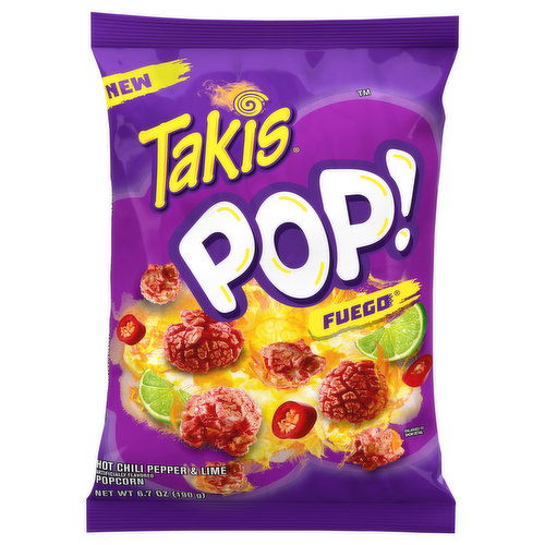 Takis Pop! Popcorn, Fuego