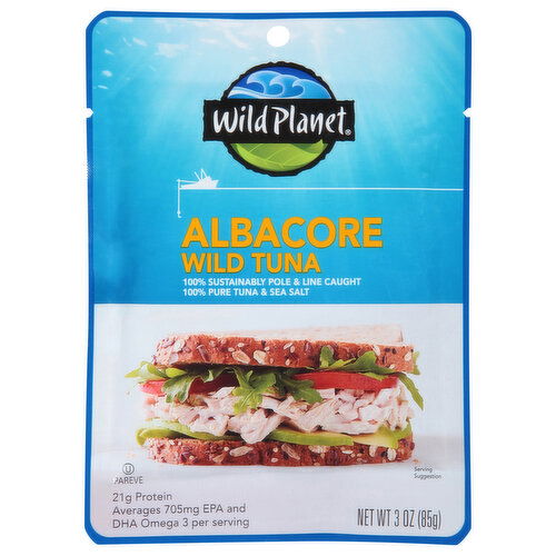 Wild Planet Wild Tuna, Albacore