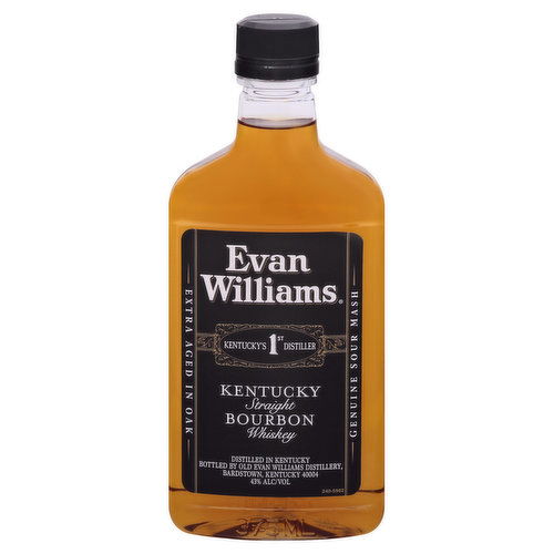 Evan Williams Whiskey, Bourbon, Kentucky Straight