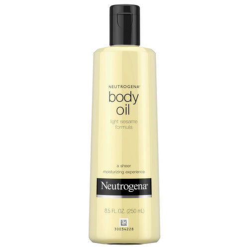 Neutrogena Body Oil, Light Sesame Formula