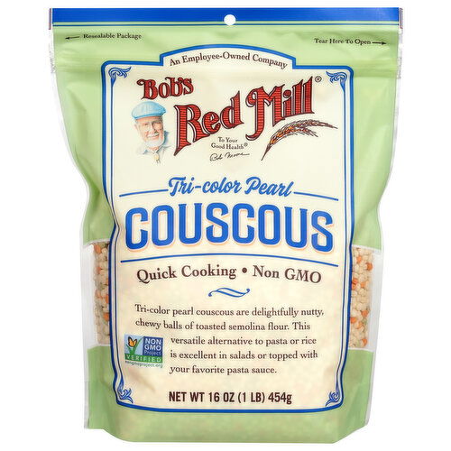 Bob's Red Mill Couscous, Tri-Color Pearl
