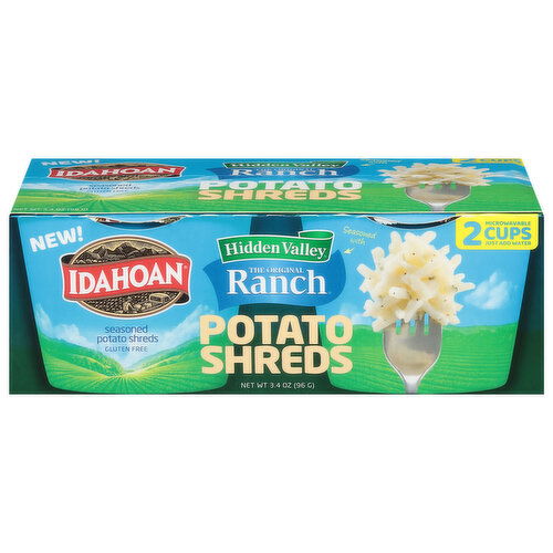 Idahoan Potato Shreds seasoned with Hidden Valley® Original Ranch®