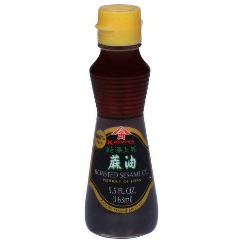 Kadoya Sesame Oil, Roasted, 100% Pure