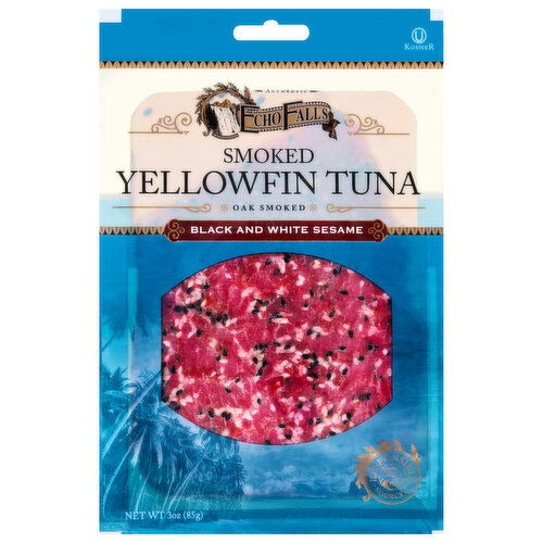 Echo Falls Tuna, Yellowfin, Smoked, Black & White Sesame