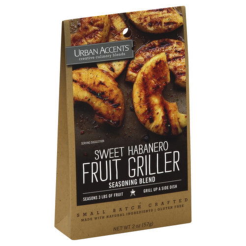 Urban Accents Seasoning Blend, Fruit Griller, Sweet Habanero