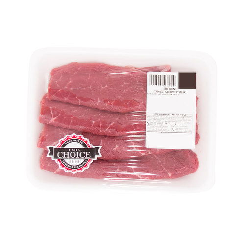 Cub Thin Cap Off Beef Rount Tip Steak