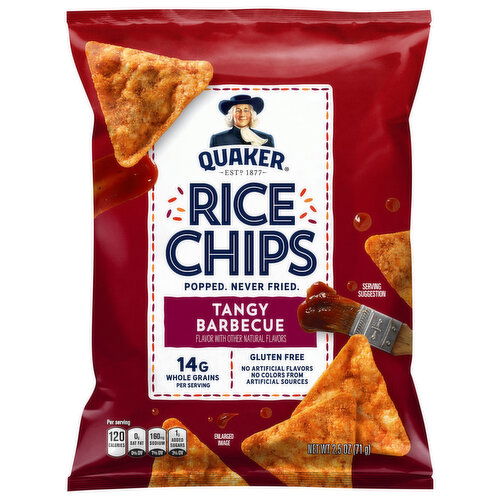 Quaker Tangy Barbecue Rice Chips