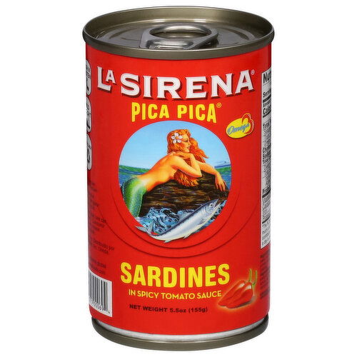 La Sirena Sardines, Pica Pica, in Spicy Tomato Sauce