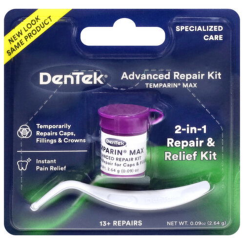 DenTek Advanced 2-In-1 Repair & Relief Kit