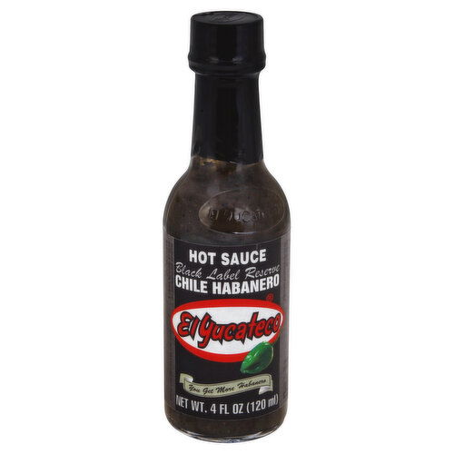 El Yucateco Hot Sauce, Black Chile Habanero