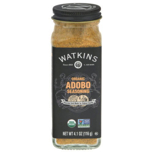 Watkins Seasoning, Organic, Adobo