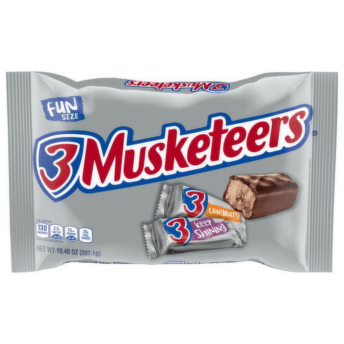 3 Musketeers Bars, Fun Size