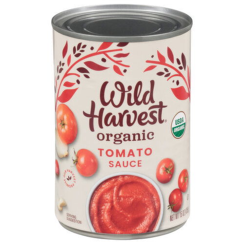 Wild Harvest Tomato Sauce, Organic