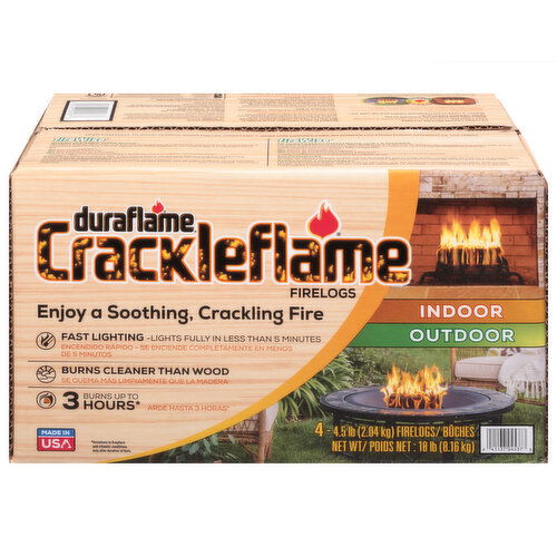 Duraflame Crackleflame Firelogs