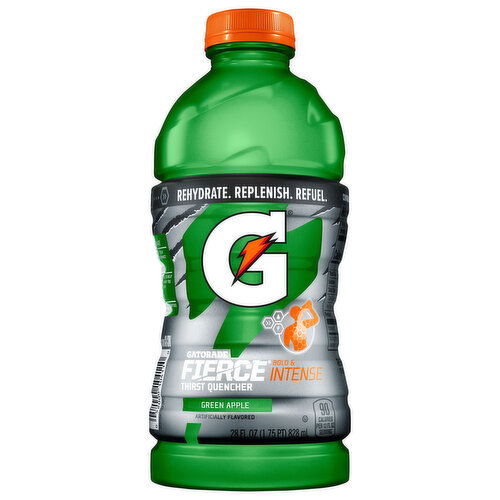 Gatorade Fierce Thirst Quencher, Green Apple