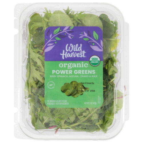 Wild Harvest Power Greens, Organic