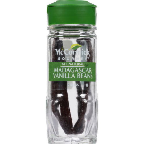 McCormick Gourmet All Natural Madagascar Vanilla Beans