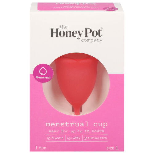 The Honey Pot Company Menstrual Cup, Size 1