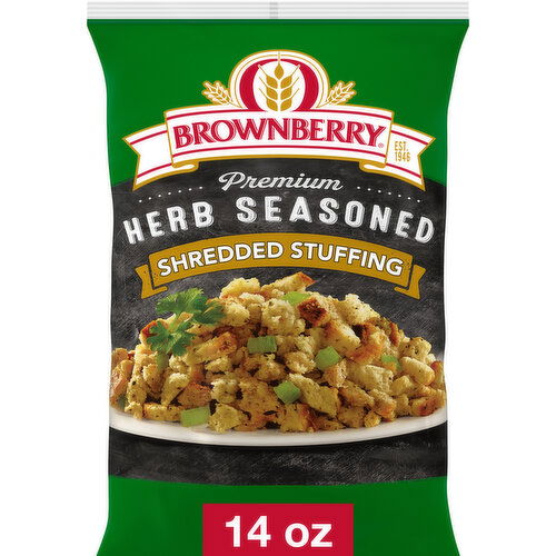 Brownberry Herb Seasoned Shredded Stuffing, 14 oz