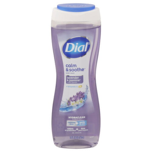 Dial Calm & Soothe Body Wash, Lavender & Jasmine Scent