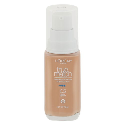 L'Oreal True Match Foundation, Super-Blendable, Cool Medium C5