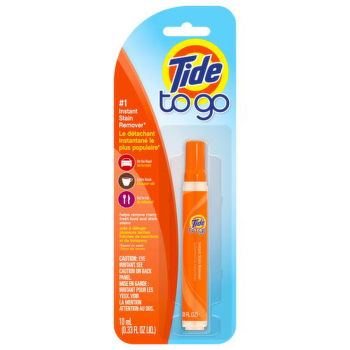 Tide To Go Stain Remover, Instant