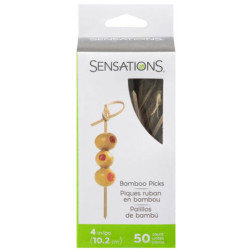 Sensations Bamboo Picks