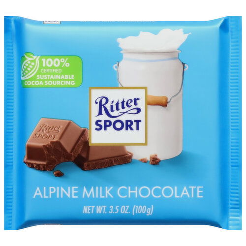 Ritter Sport Alpine Milk Chocolate