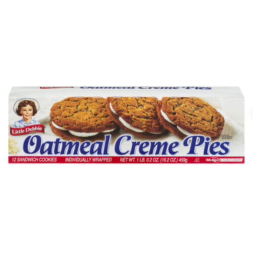 Little Debbie  Oatmeal Crème Pies 12 ct