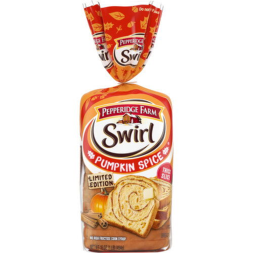 Pepperidge Farm® Swirl Pumpkin Spice Swirl Bread