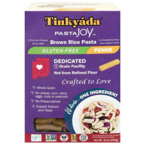 Tinkyada Pasta Joy Gluten-Free Brown Rice Penne