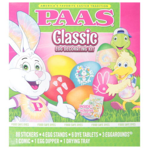 Paas Egg Decorating Kit, Classic