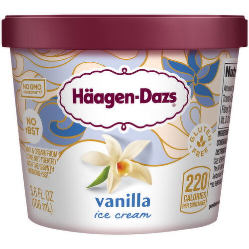 Haagen Dazs Vanilla Ice Cream