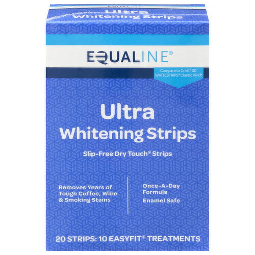 Equaline Whitening Strips, Ultra