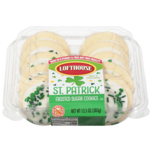 Lofthouse Cookies, Frosted Sugar, St. Patrick