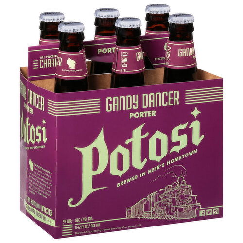 Potosi Beer, Gandy Dancer, Porter