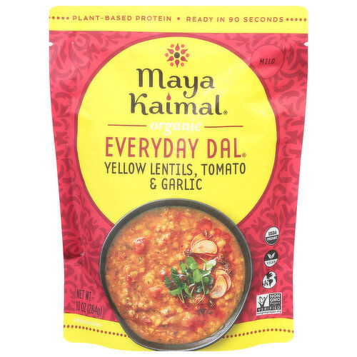 Maya Kaimal Everyday Dal Everyday Dal, Yellow Lentils, Tomato & Garlic, Mild