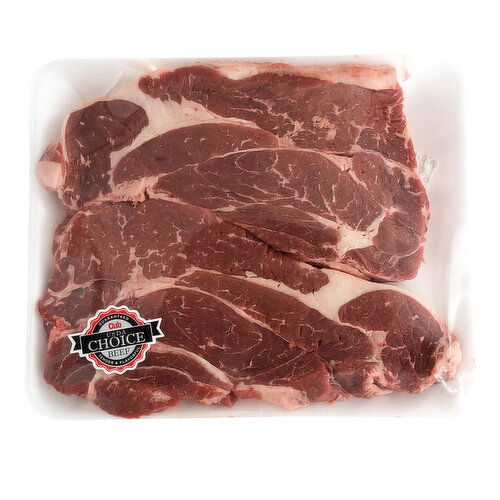 Cub Boneless Chuck Steak Value Pack